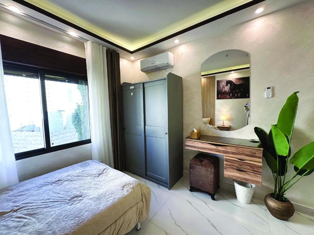 Furnished apartment for rent in downtown Amman - Jabal Amman - Two bedrooms